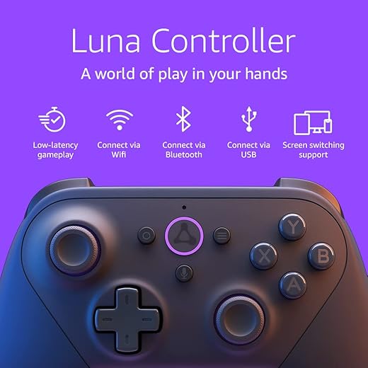 How to use Amazon Luna Controller with Bluetooth?