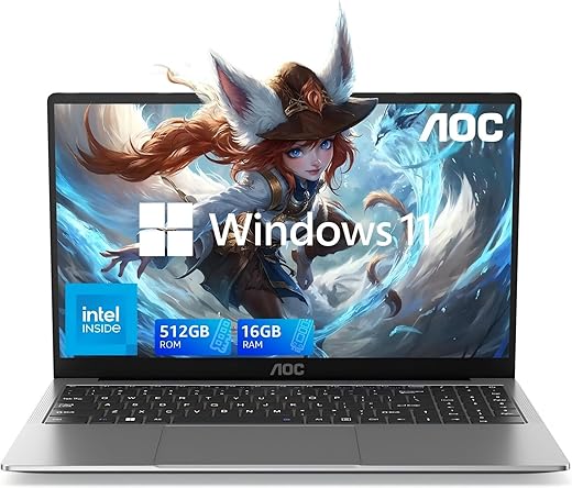 AOC 15.6" Intel Quad-Core Laptop Review