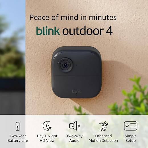 Comparing Blink Outdoor 4 Camera, Kasa EC70 Camera, and Blink Mini Camera