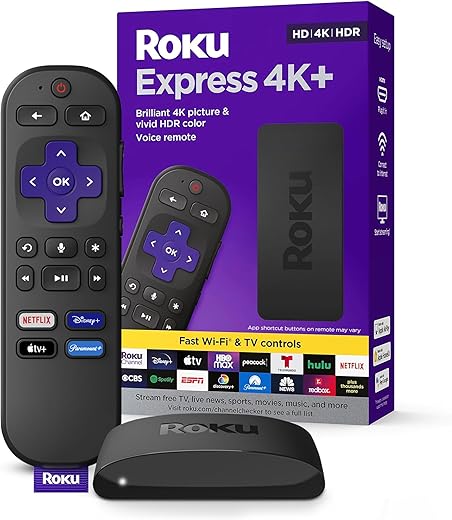 Roku Express 4K+ Streaming Device: Ultimate Entertainment Upgrade